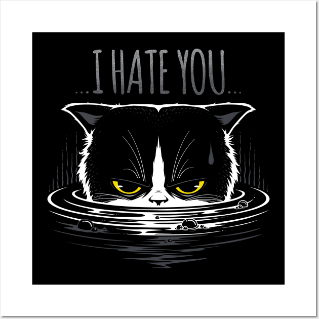 I HATE YOU Wall Art by StudioM6